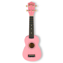 Soprano-ukulele, pinkki puu