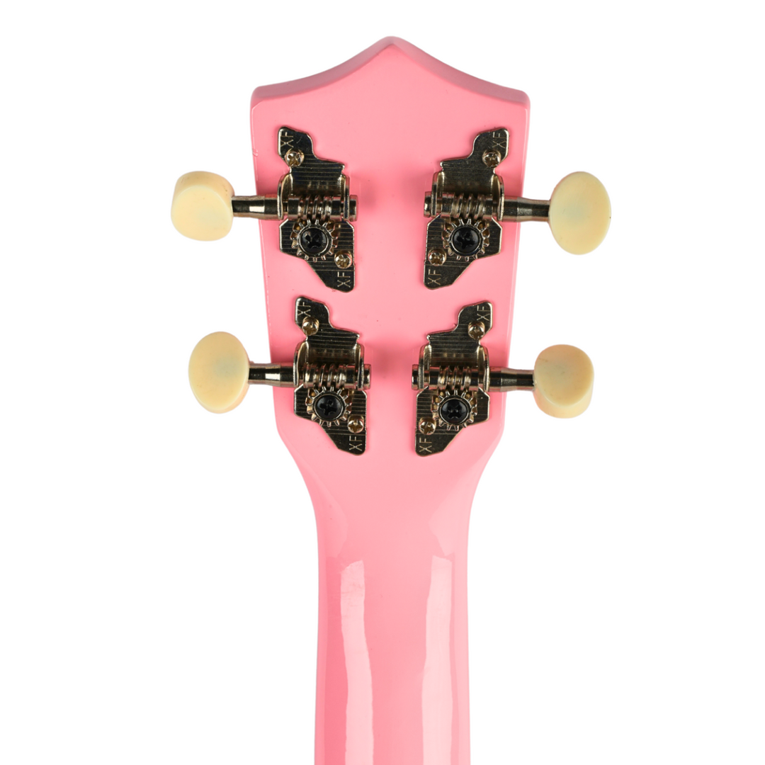 Soprano-ukulele, pinkki puu