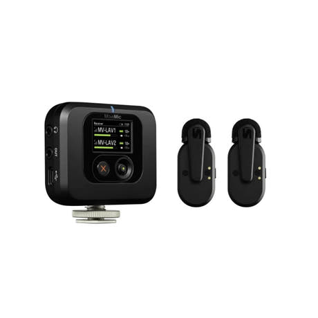 Shure MoveMic Two Bluetooth Kamera Setti (2 Mikrotonit)