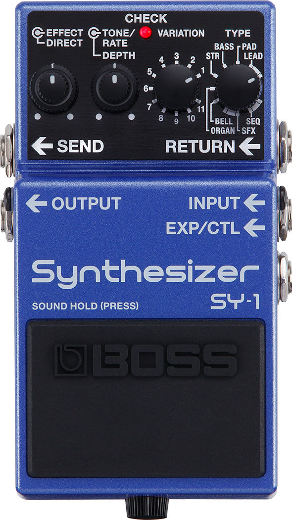 Boss SY-1 Synthesizer kitara pedaali