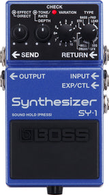 Boss SY-1 Synthesizer kitara pedaali