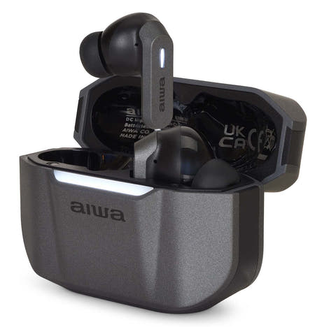 Aiwa ETWS-330TN TWS-nappikuulokkeet, Titanium