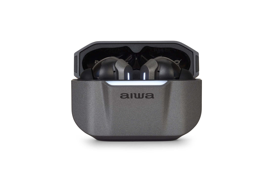 Aiwa ETWS-330TN TWS-nappikuulokkeet, Titanium
