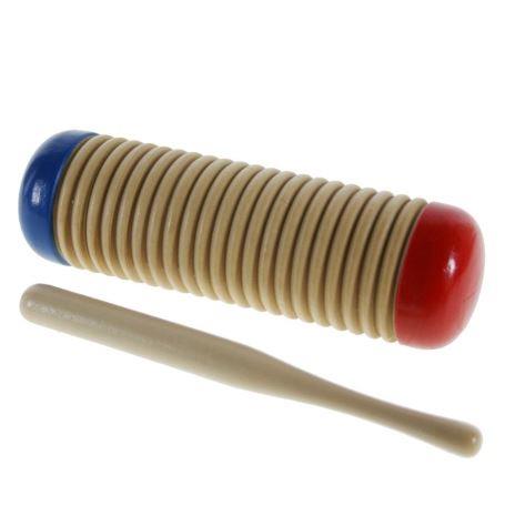 Guiro Shaker puusta inkl. rytmipinni