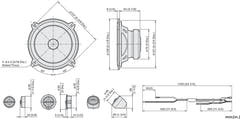 Pioneer TS-A1301C 2-tie Komponenttijärjestelmä (300W)