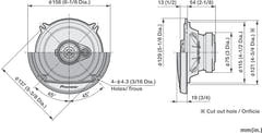 Pioneer TS-A1371F Autokaiutin (13cm, 5,25")