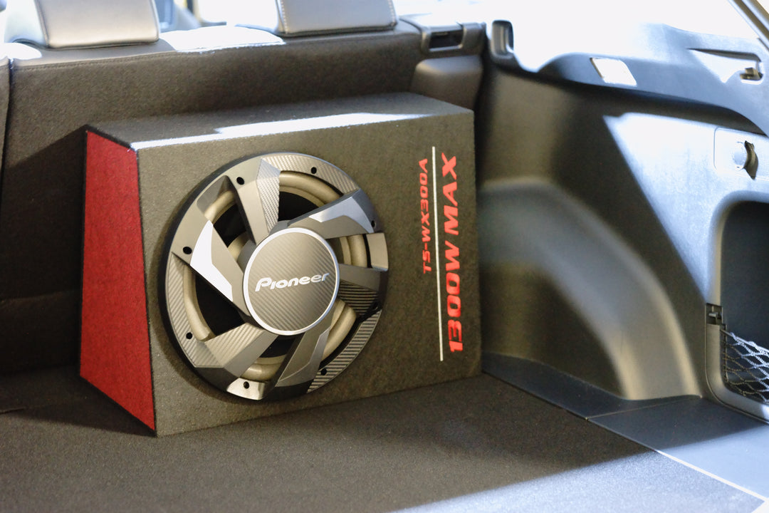 Pioneer TS-WX300A Aktiivinen Subwoofer Sisäänrakennetulla D-luokan Vahvistimella