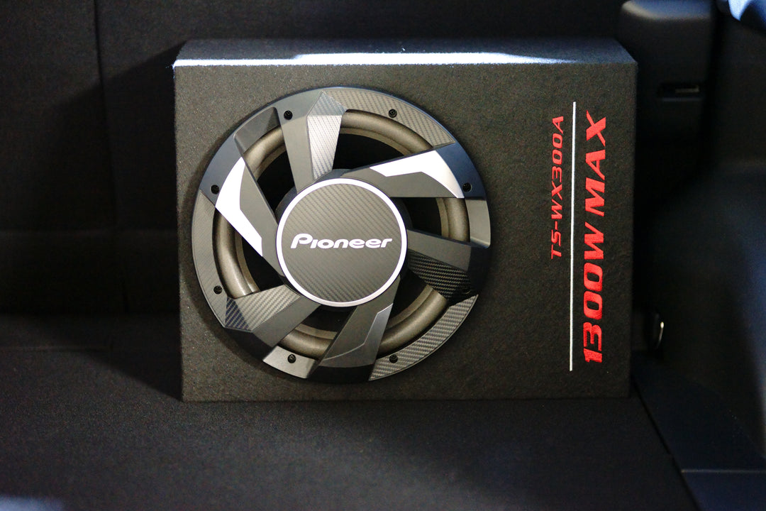 Pioneer TS-WX300A Aktiivinen Subwoofer Sisäänrakennetulla D-luokan Vahvistimella