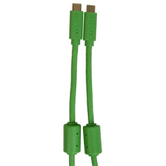 UDG Ultimate Kaapeli USB 3.2 C-C Vihreä Suora 1,5m