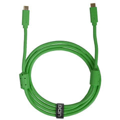UDG Ultimate Kaapeli USB 3.2 C-C Vihreä Suora 1,5m