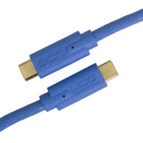 UDG Ultimate Kaapeli USB 3.2 C-C Sininen Suora 1,5m