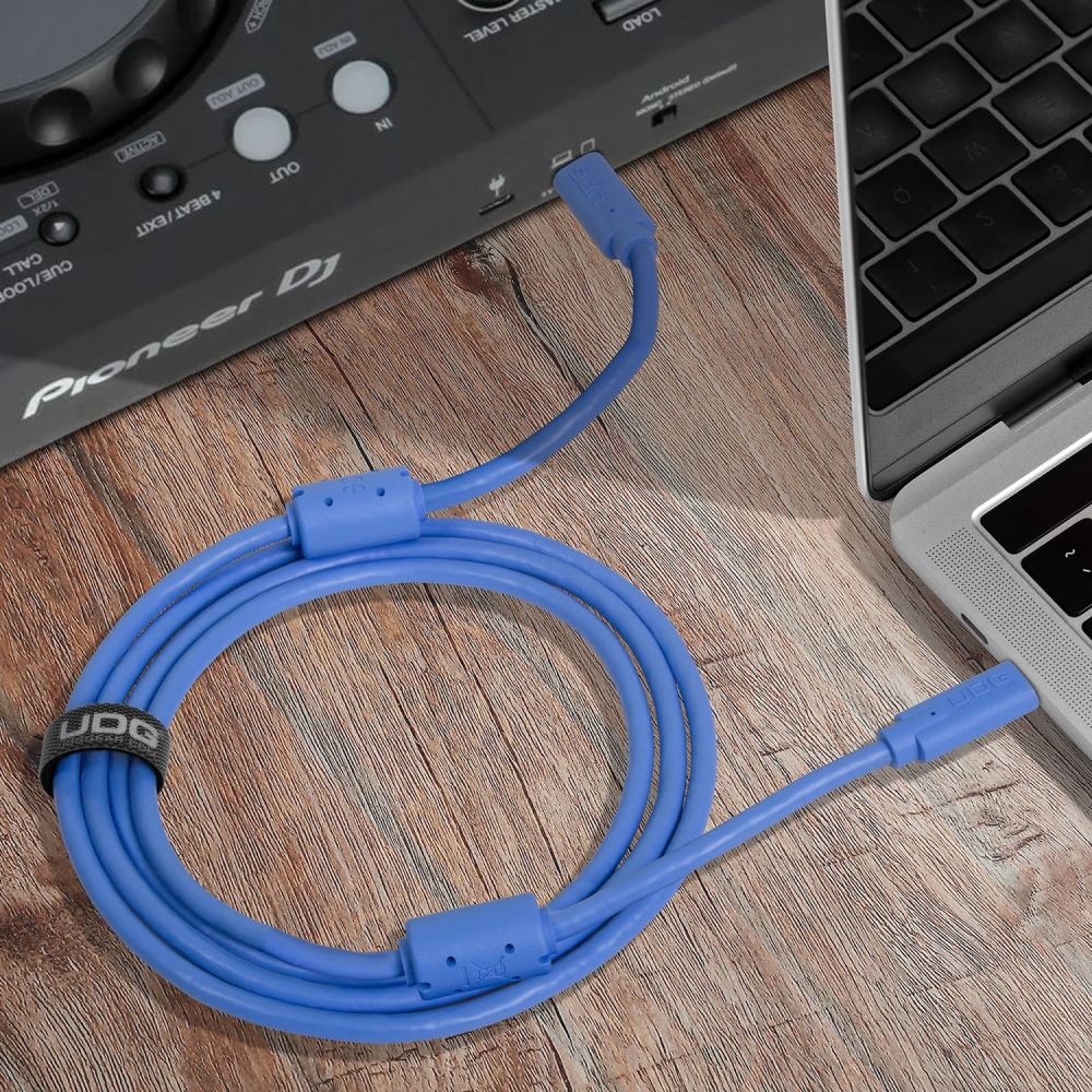 UDG Ultimate Kaapeli USB 3.2 C-C Sininen Suora 1,5m