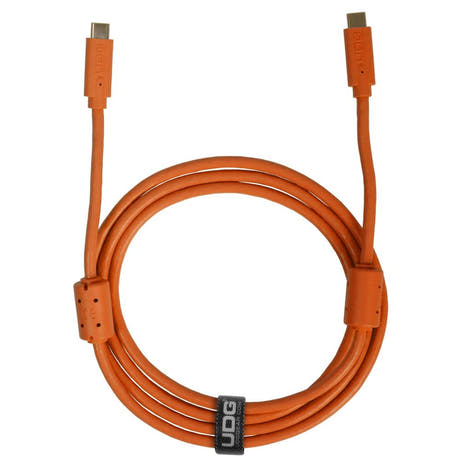 UDG Ultimate kaapeli USB 3.2 C-C oranssi suora 1,5m