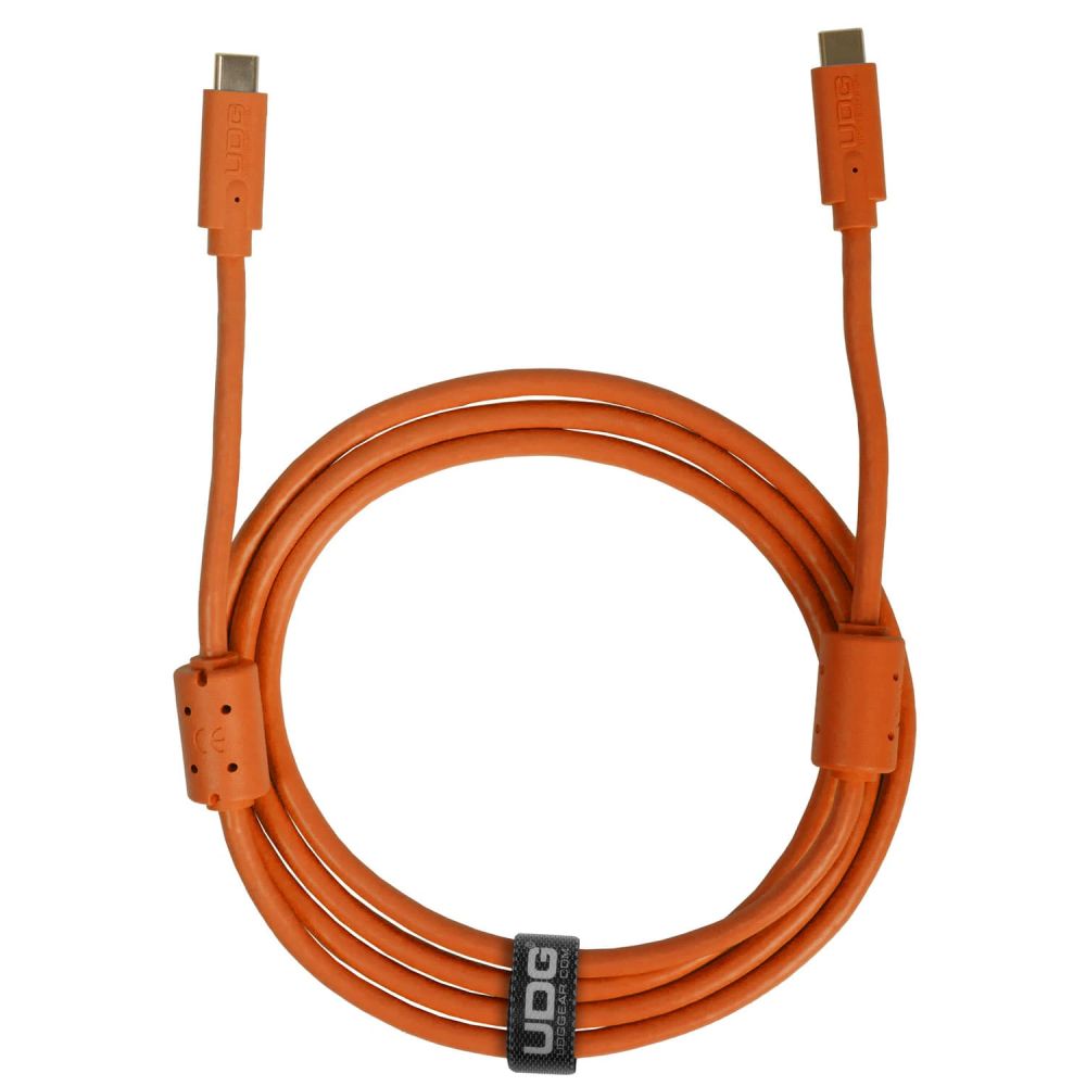 UDG Ultimate kaapeli USB 3.2 C-C oranssi suora 1,5m