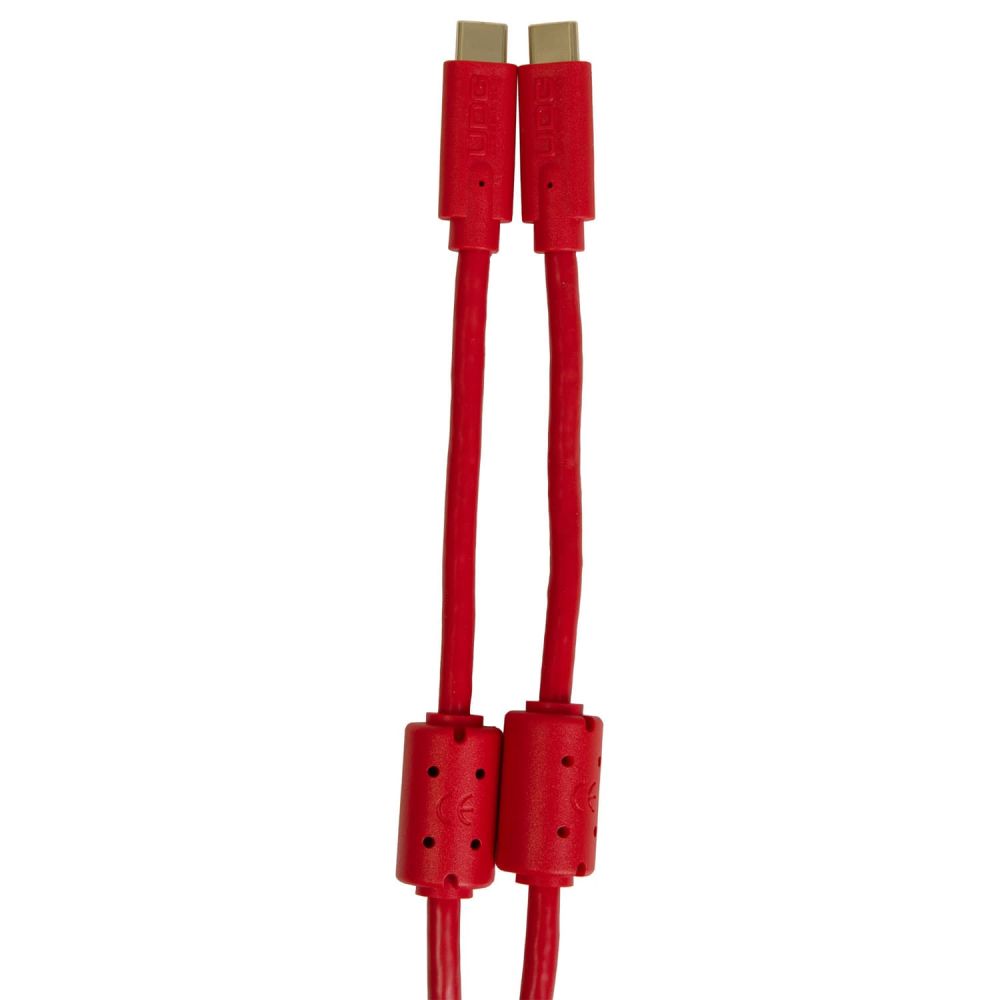 UDG Ultimate Kaapeli USB 3.2 C-C Punainen Suora 1,5m