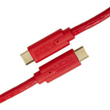 UDG Ultimate Kaapeli USB 3.2 C-C Punainen Suora 1,5m