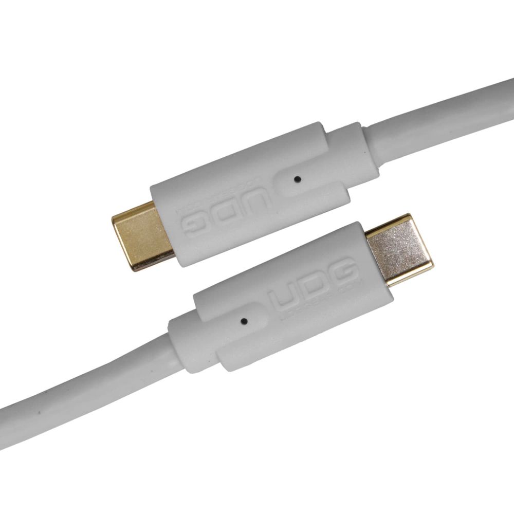 UDG Ultimate Kaapeli USB 3.2 C-C Valkoinen Suora 1,5m