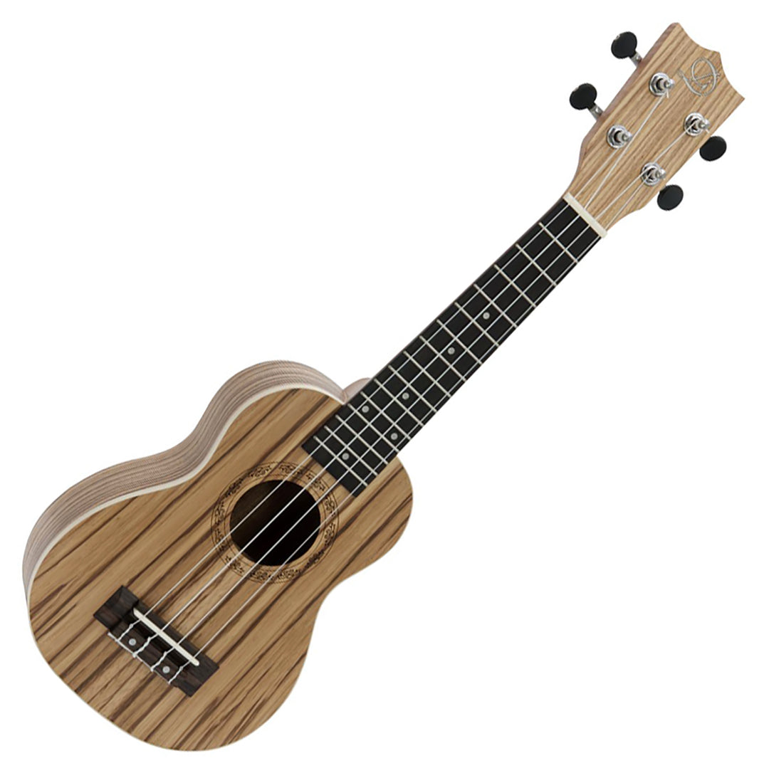 DiMavery UK-400 sopraano Ukulelet (zebraträ)
