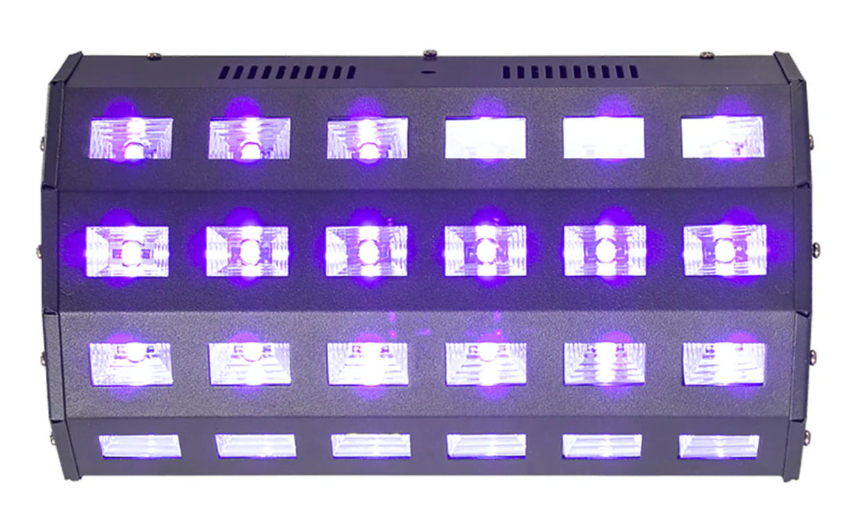 Ibiza UV LED 24 x 3 Wattia