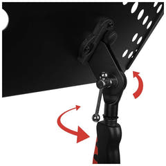 Nuottiteline, säädettävä ja Self-Locking-toiminto