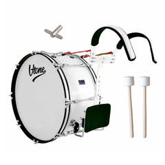 V-Tone MBD 22 -marssi-bassorumpu 22" kantohihnalla ja kapuloilla