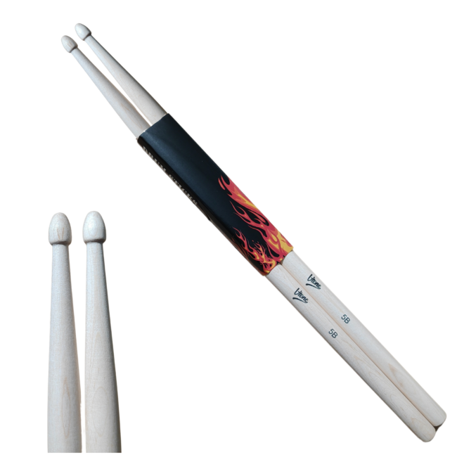 V-Tone DS-5B rumpukapulat vaahteraa – natur, kevyt (2 kpl.)