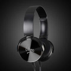 V-TONE ED PRO-1 HP suljetut over-ear-kuulokkeet, musta