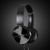 V-TONE ED PRO-1 HP Lukkede Over-Ear Hovedtelefoner – Sort
