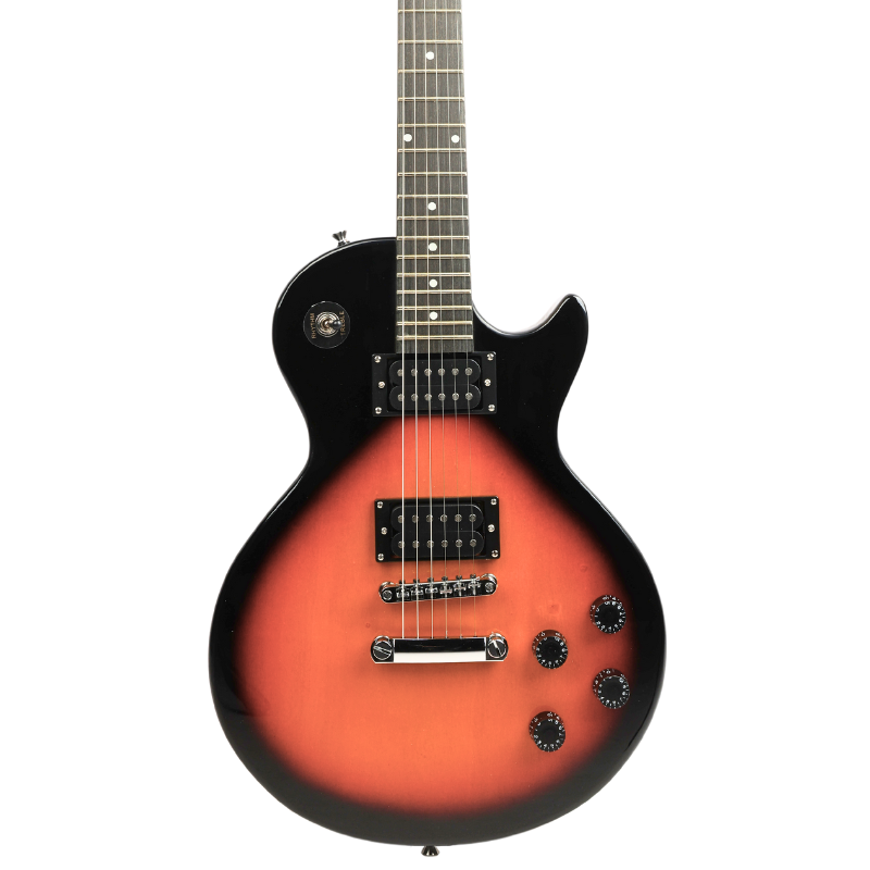 V-Tone ESLP39 SB 4/4 Les Paul sähkökitara-sarja vahvistimen kanssa, Sunburst