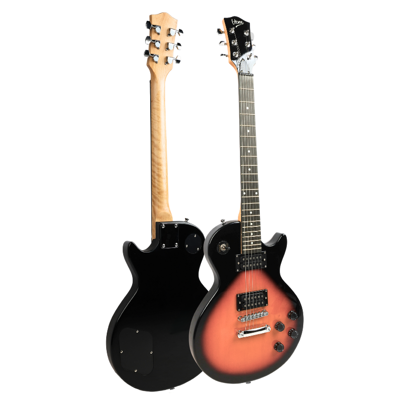 V-Tone ESLP39 SB 4/4 Les Paul sähkökitara-sarja vahvistimen kanssa, Sunburst