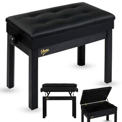 V-TONE PB2 BK Pianopenkki – Säädettävä 49–57 cm