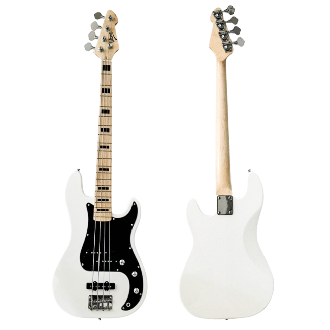 V-TONE PJB46 WH Sähköbasso 4/4, hvid