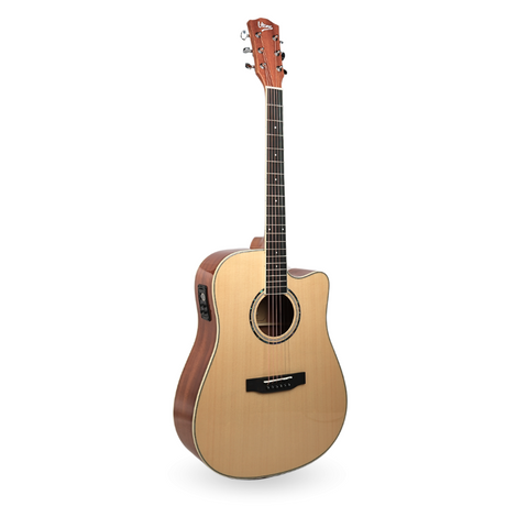 V-TONE VEAG1 CE NT Elektroakustinen kitarat 4/4 Dreadnought Cutaway – Natur