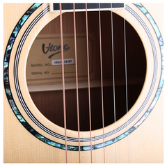 V-TONE VEAG1 CE NT Elektroakustinen kitarat 4/4 Dreadnought Cutaway – Natur