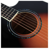 V-TONE VEAG1 CE VS elektro-akustinen kitarat 4/4 dreadnought cutaway sunburst