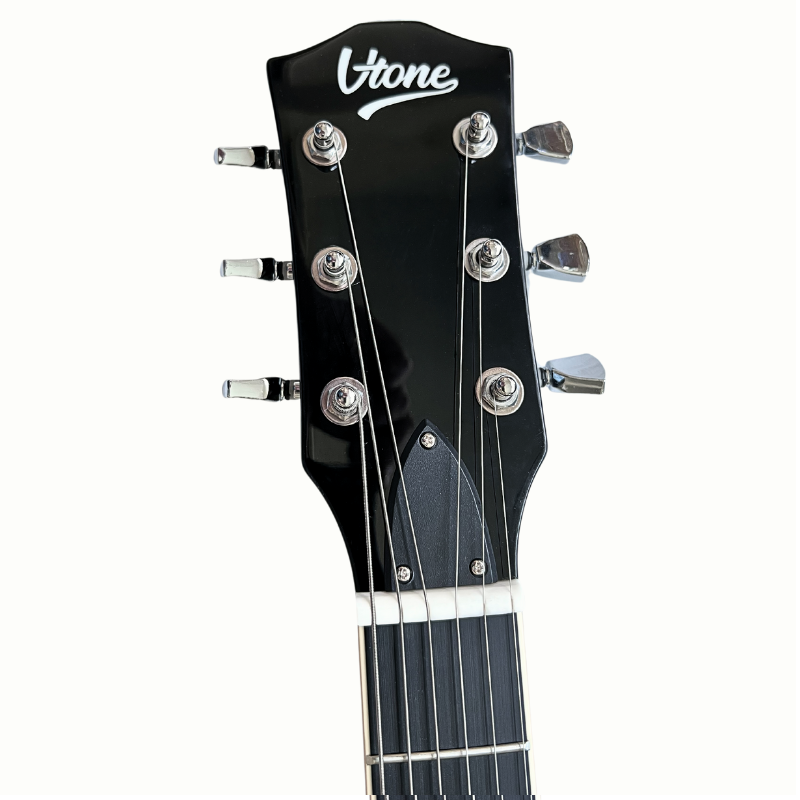 V-TONE VLP1 BK Elektrisk Kitarat 4/4 Les Paul HH – Black Gloss