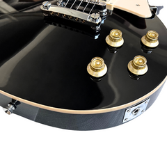 V-TONE VLP1 BK Elektrisk Kitarat 4/4 Les Paul HH – Black Gloss