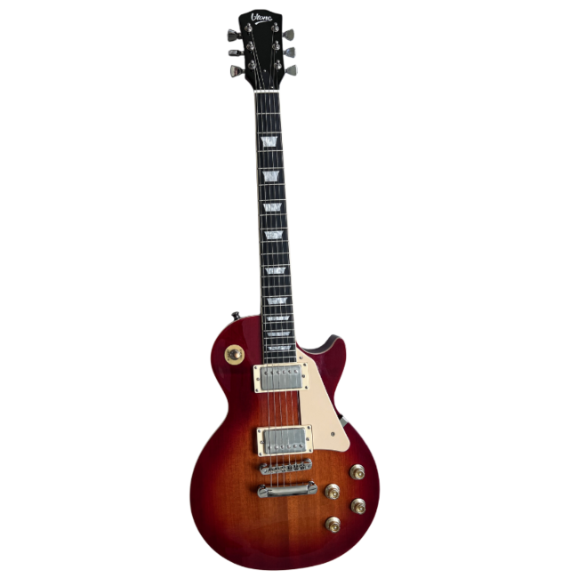V-TONE VLP1 BS Sähkökitara 4/4 Les Paul Honey-Wine