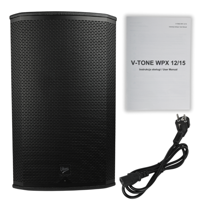 V-TONE WPX 12 aktiivikaiutin (600W) DSP