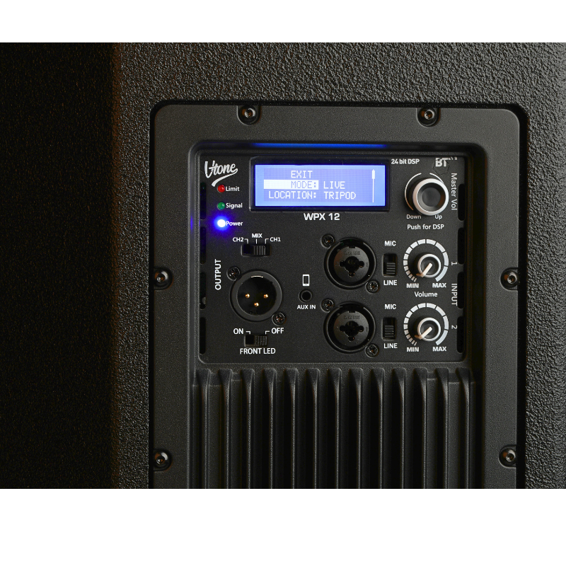 V-TONE WPX 12 aktiivikaiutin (600W) DSP