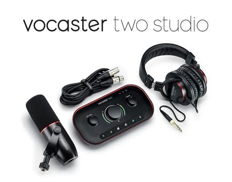 Focusrite Vocaster Two Studio Podcaster Äänikortit