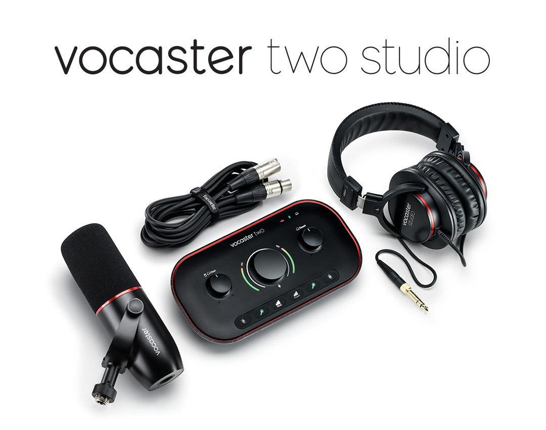 Focusrite Vocaster Two Studio Podcaster Äänikortit