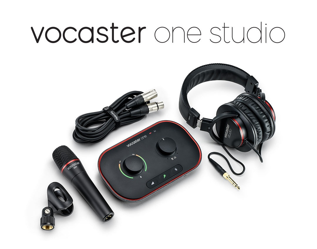Focusrite Vocaster One Studio Podcaster Äänikortit