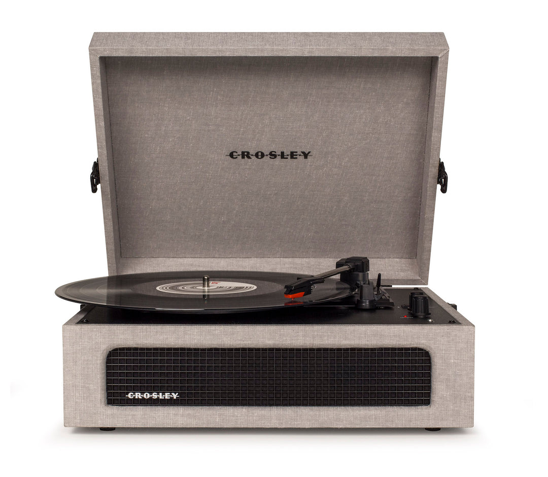 Crosley Voyager Levysoitin Kaksisuuntainen Bluetooth (Harmaa)
