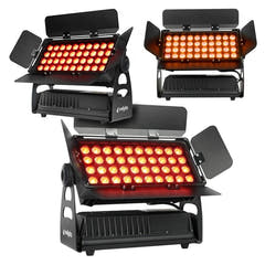 Evolights 40x10W RGBW Seinä washer - IP65