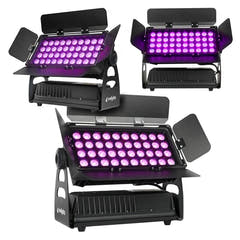 Evolights 40x10W RGBW Seinä washer - IP65