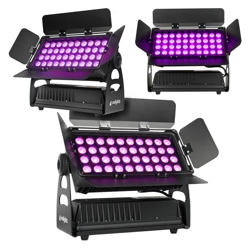 Evolights 40x10W RGBW Seinä washer - IP65