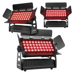 Evolights 40x10W RGBW Seinä washer - IP65
