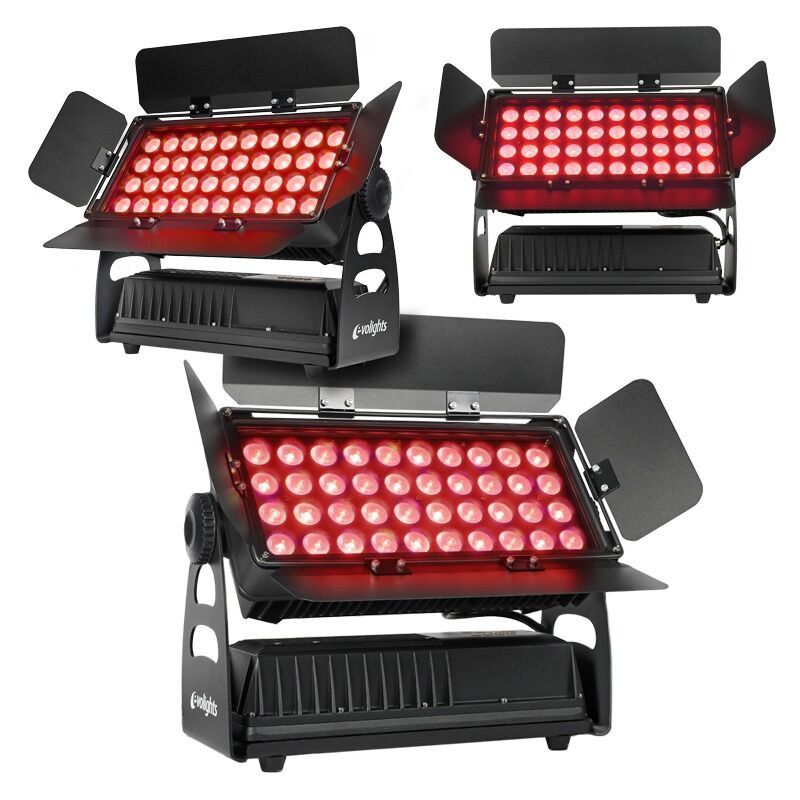 Evolights 40x10W RGBW Seinä washer - IP65