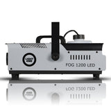 Light4Me Fog 1200 LED Fog Machine 1200W med RGB LED & DMX
